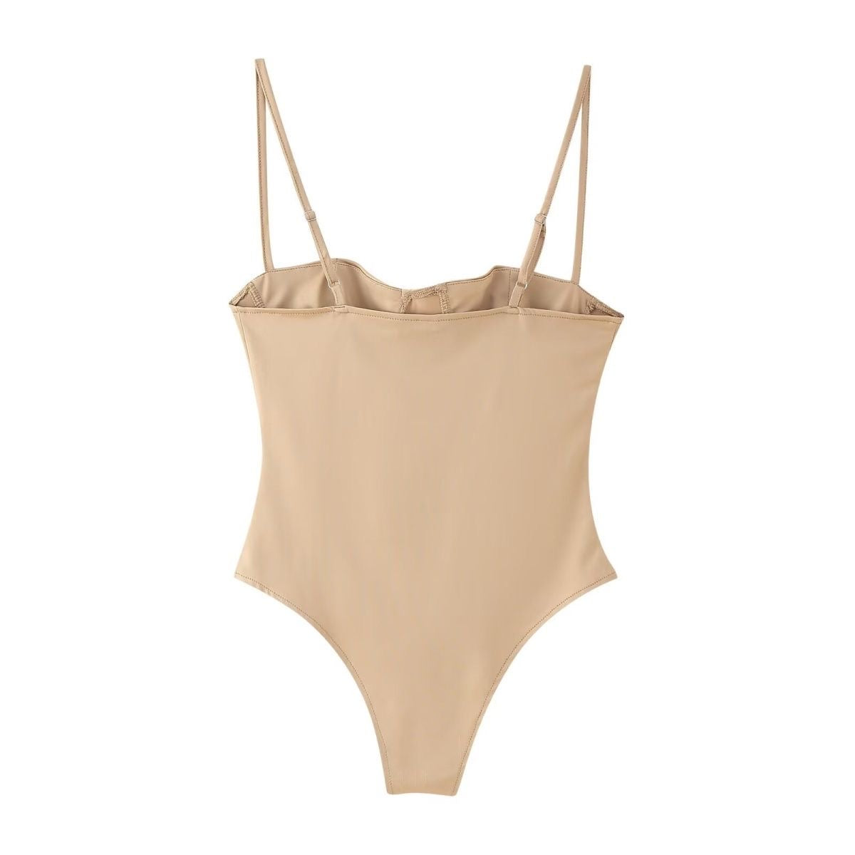 Bodysuit – Silky Lingerie-Inspired One-Piece with Luxury Shine, Versatile Slim Fit Top